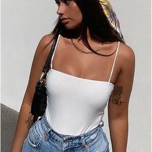 Square Neck Bodysuit | Fashion Nova